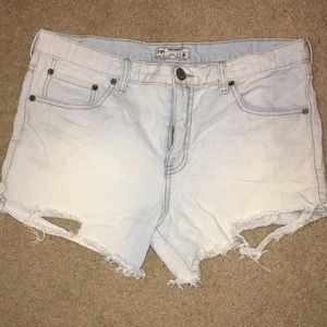 Free People Light Shorts